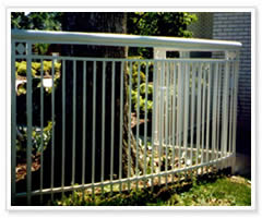 ornamental aluminum fences